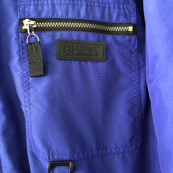EBTEK Jacket Indigo Blue Women’s XL the zipper has a slight catch at the bottom - Picture 5 of 12